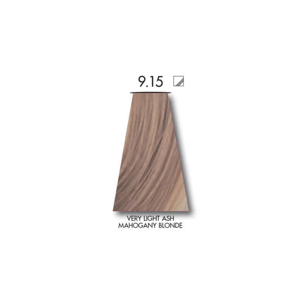 Tinta Very Light Ash Mahogany Blonde 9.15 60ml - Scensationel