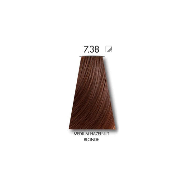 Tinta Medium Nut Blonde 7.38 60ml - Scensationel