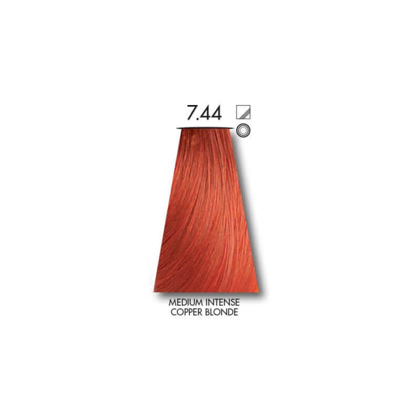 Tinta Medium Intense Copper Blonde 7.44 60ml - Scensationel