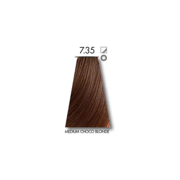 Tinta Medium Choco Blonde 7.35 60ml - Scensationel