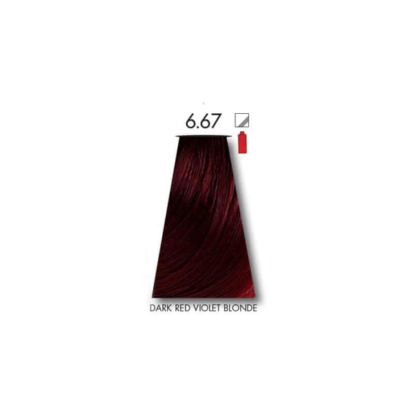Tinta Dark Red Violet Blonde 6.67 60ml - Scensationel