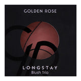 Longstay Blush Trio - Golden Rose Cosmetics Pakistan.