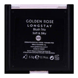 Longstay Blush Trio - Golden Rose Cosmetics Pakistan.