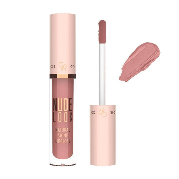 Nude Look Natural Shine Lipgloss (NEW) - Golden Rose Cosmetics Pakistan.