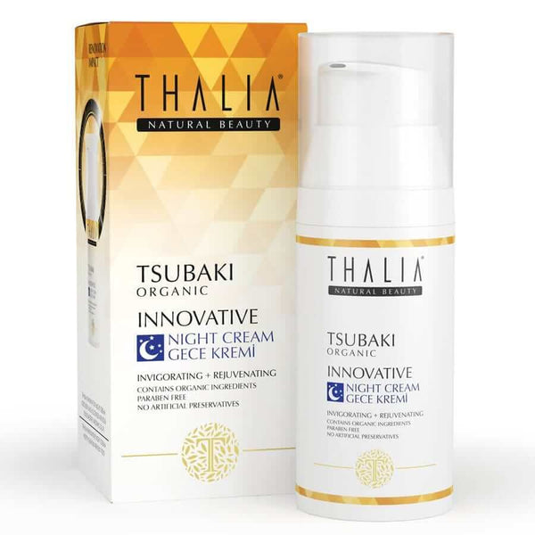 Thalia Organic Innovative Tsubaki Oily Face Care Night Cream - Scensationel